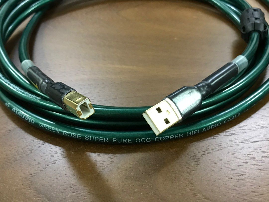 Audiophile USB A to USB B Super Pure OCC cable 3.0m, Audio, Other Audio