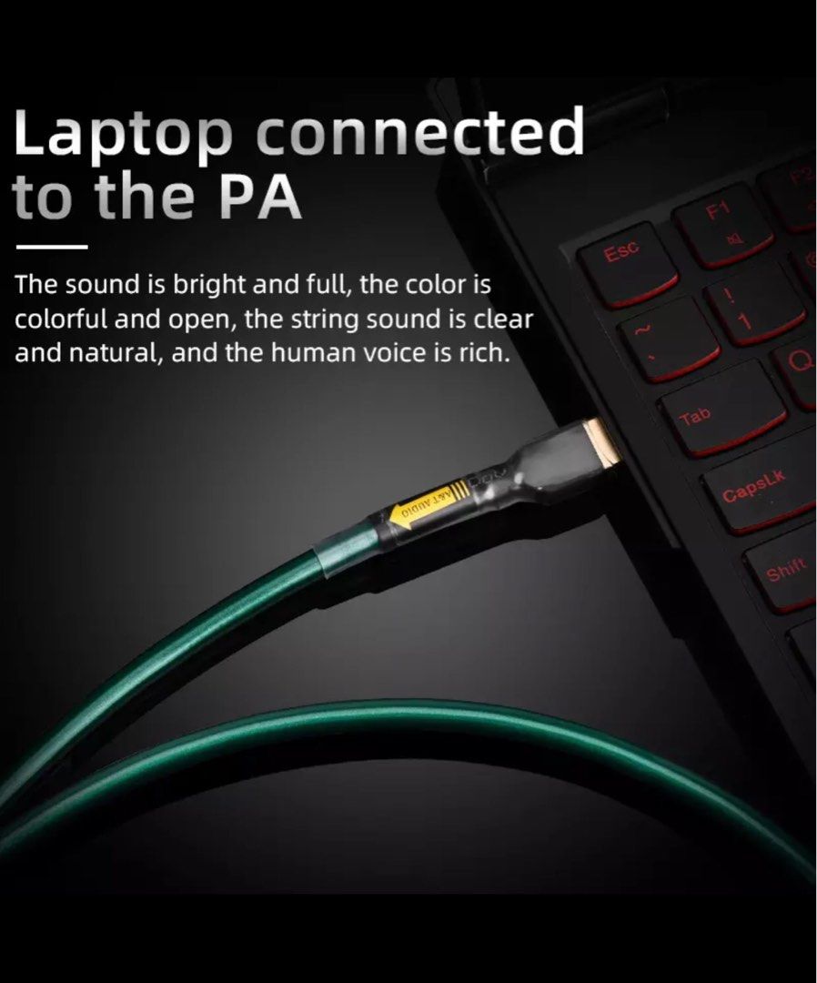 Audiophile USB A to USB B Super Pure OCC cable 3.0m, Audio, Other Audio