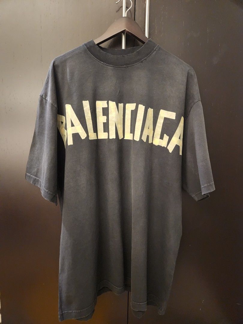 BALENCIAGA Oversized LogoPrint CottonJersey TShirt for Men  MR PORTER