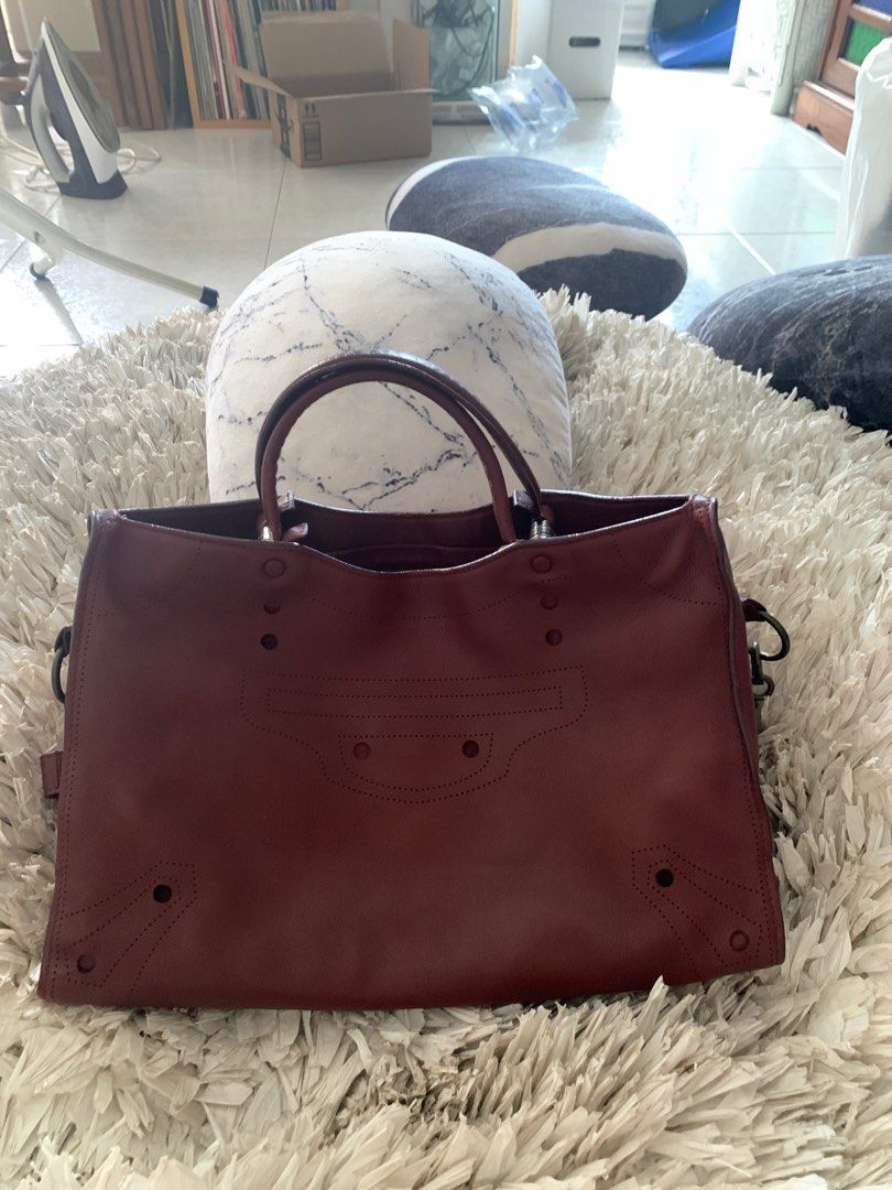Balenciaga blackout hot sale city bag