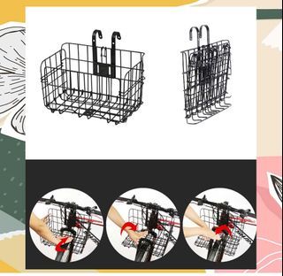 Basket for Bicycle Mountain bike Foldable bike Folding Road   Party valentine day children day Girlfriend Boyfriend baby shower Christmas gifts Children Perfect surprise kid adult birthday present WHATSAPP 88918377