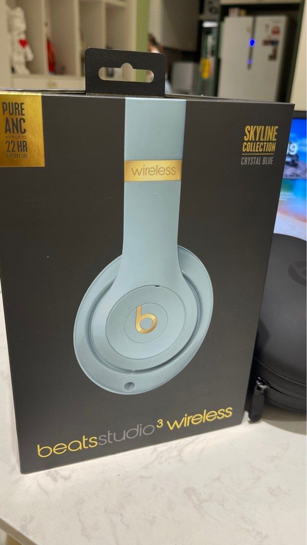 Beats crystal blue headphones sales