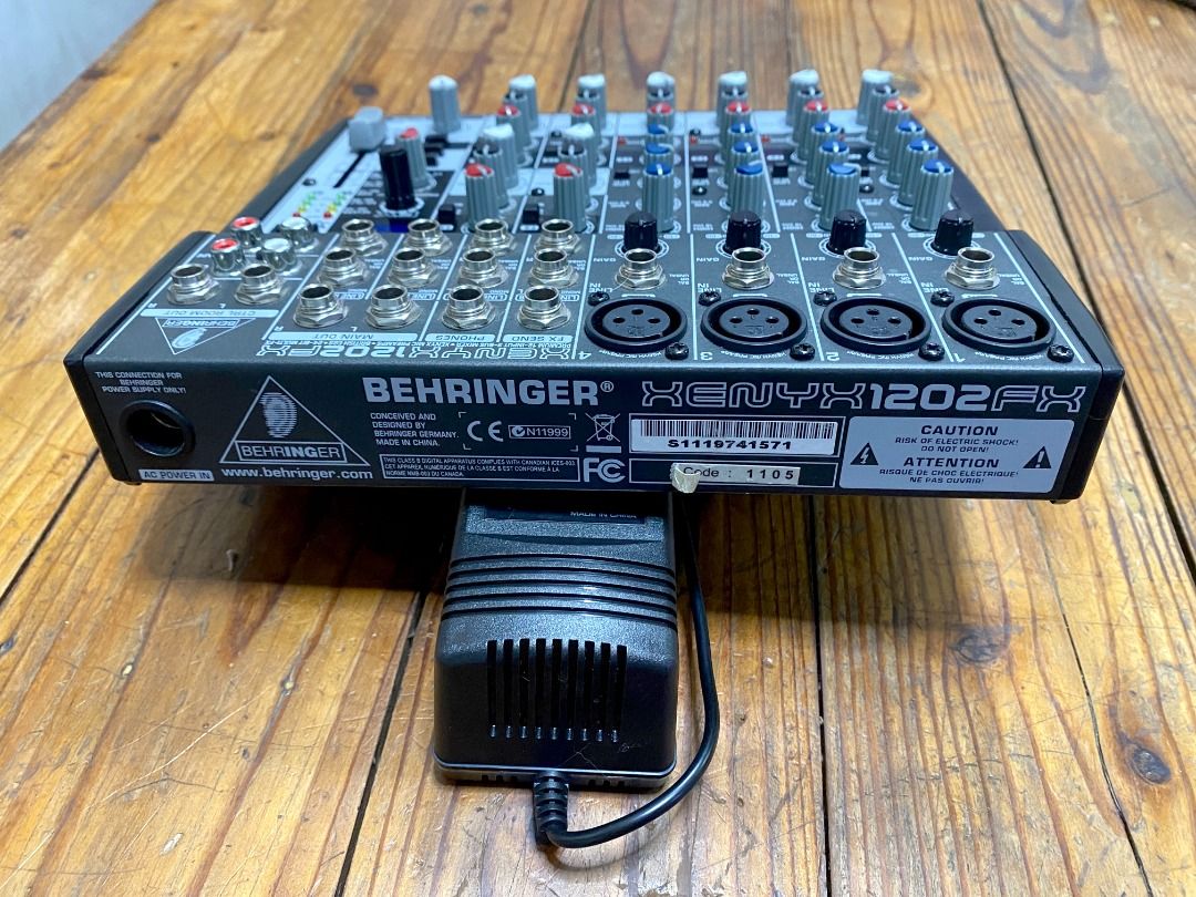 Behringer Xenyx 1202FX Mixer, Hobbies & Toys, Music & Media, Music Accessories on Carousell