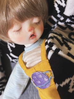 Bjd 6分眠眼豬豬單頭