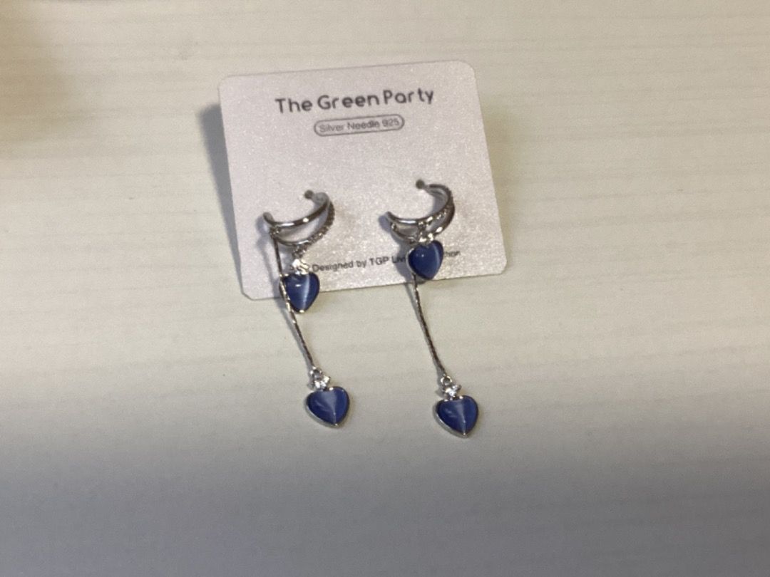 The green party earrings store