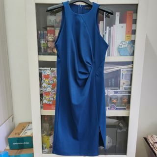 [BN] Dresing Paula Teal Midi Dress