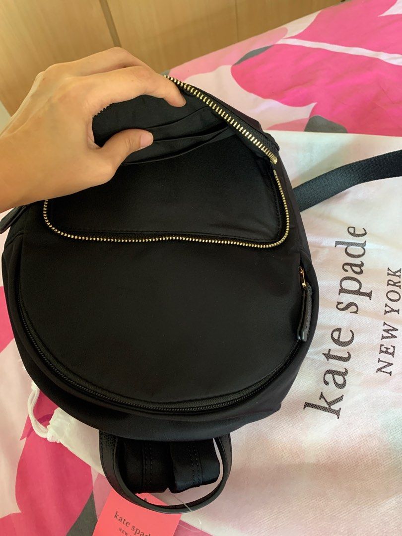 BNWT Kate Spade Taylor Medium Backpack Black
