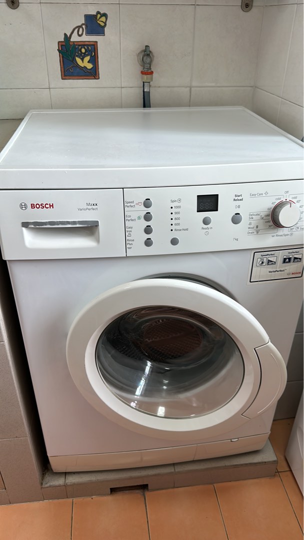 Bosch front load washing machine and dryer, TV & Home Appliances