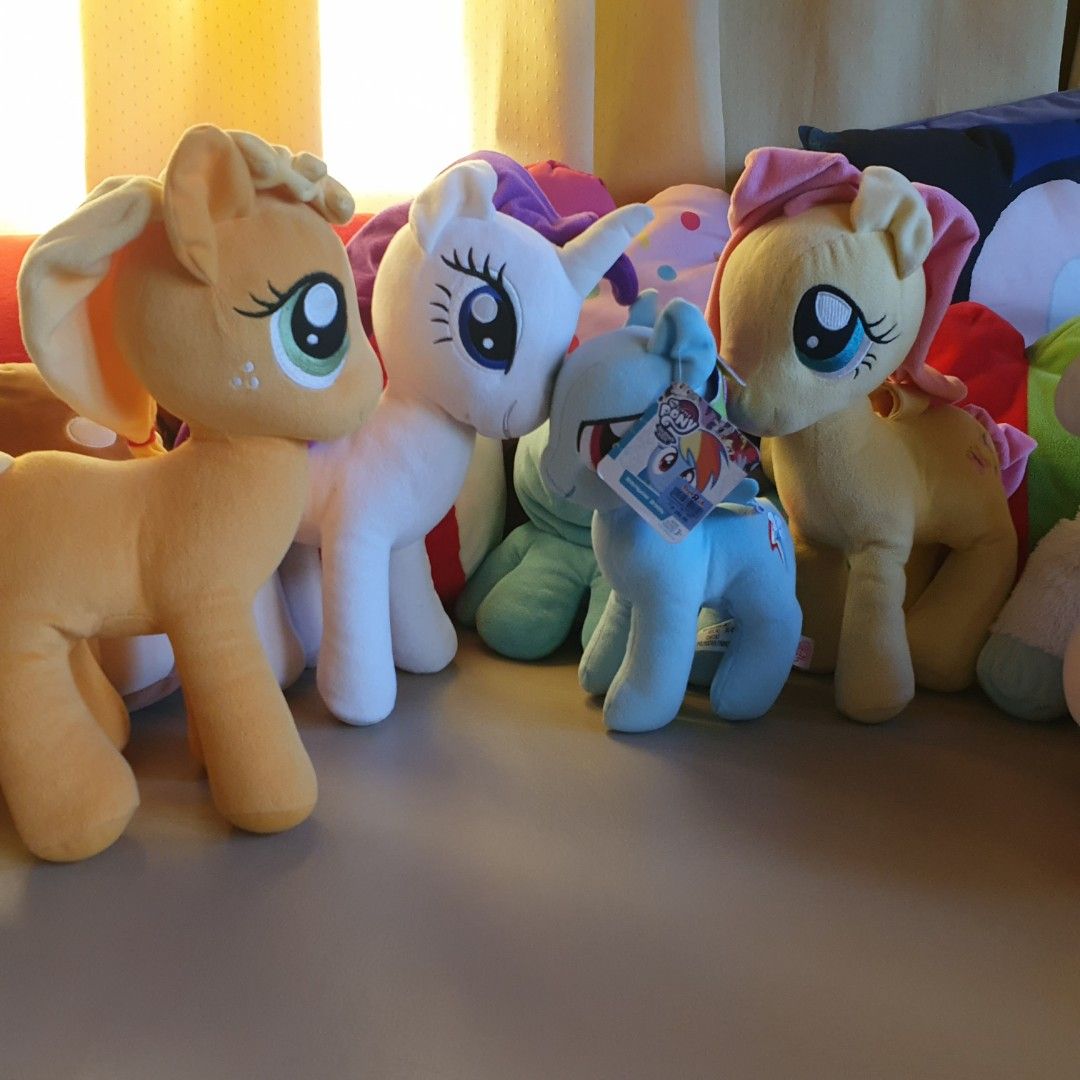 Branded stuff toys little pony octopus bear sesame street on Carousell