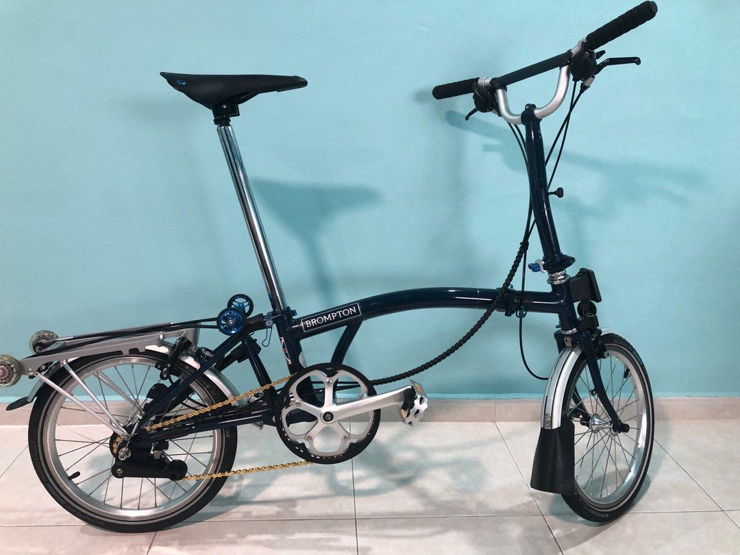 Brompton M6R Tempest blue, Sports Equipment, Bicycles & Parts 