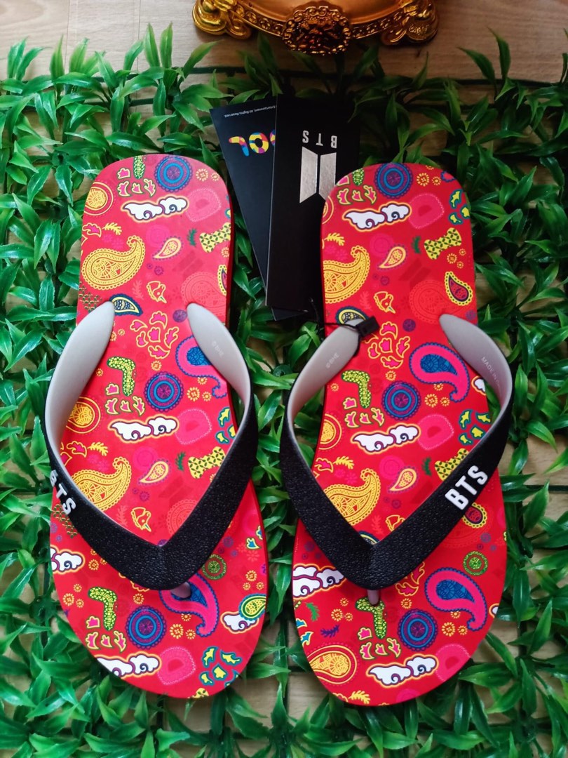 Bts flip flops clearance