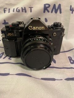 【新手都會選擇用嘅單反菲林相機】Canon A-1