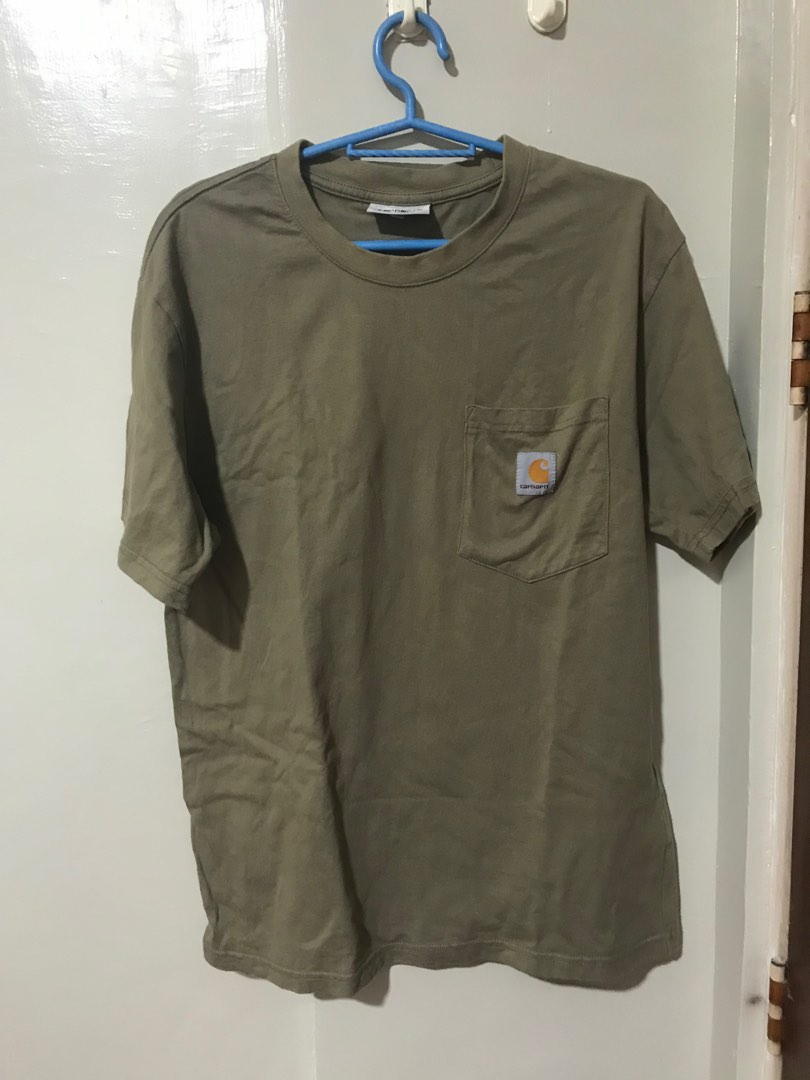 Carhartt wip shirt K87 (army green) on Carousell