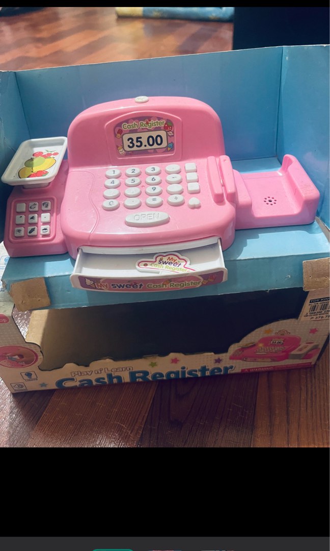 Cash Register Hobbies Toys Toys Games On Carousell