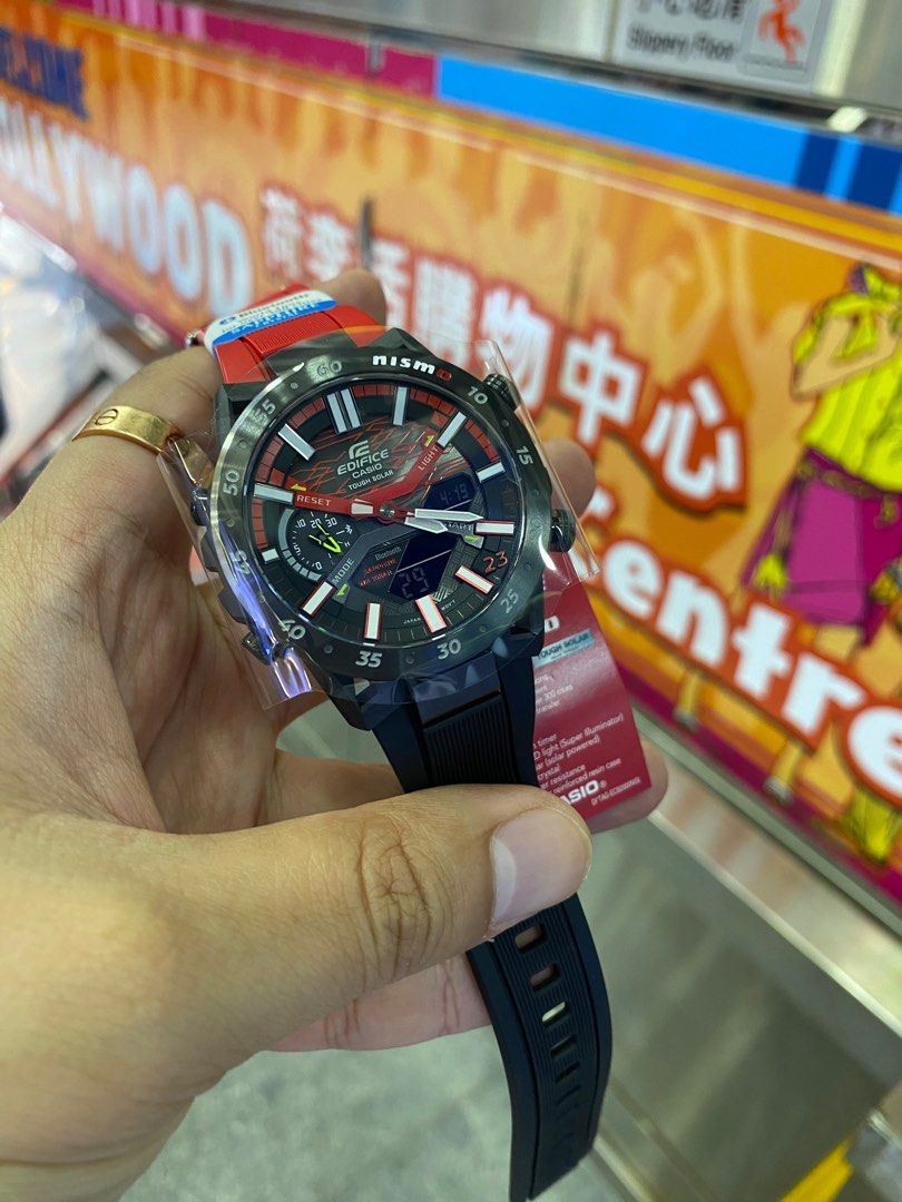 Casio edifice ecb-2000nis-1, 名牌, 手錶- Carousell