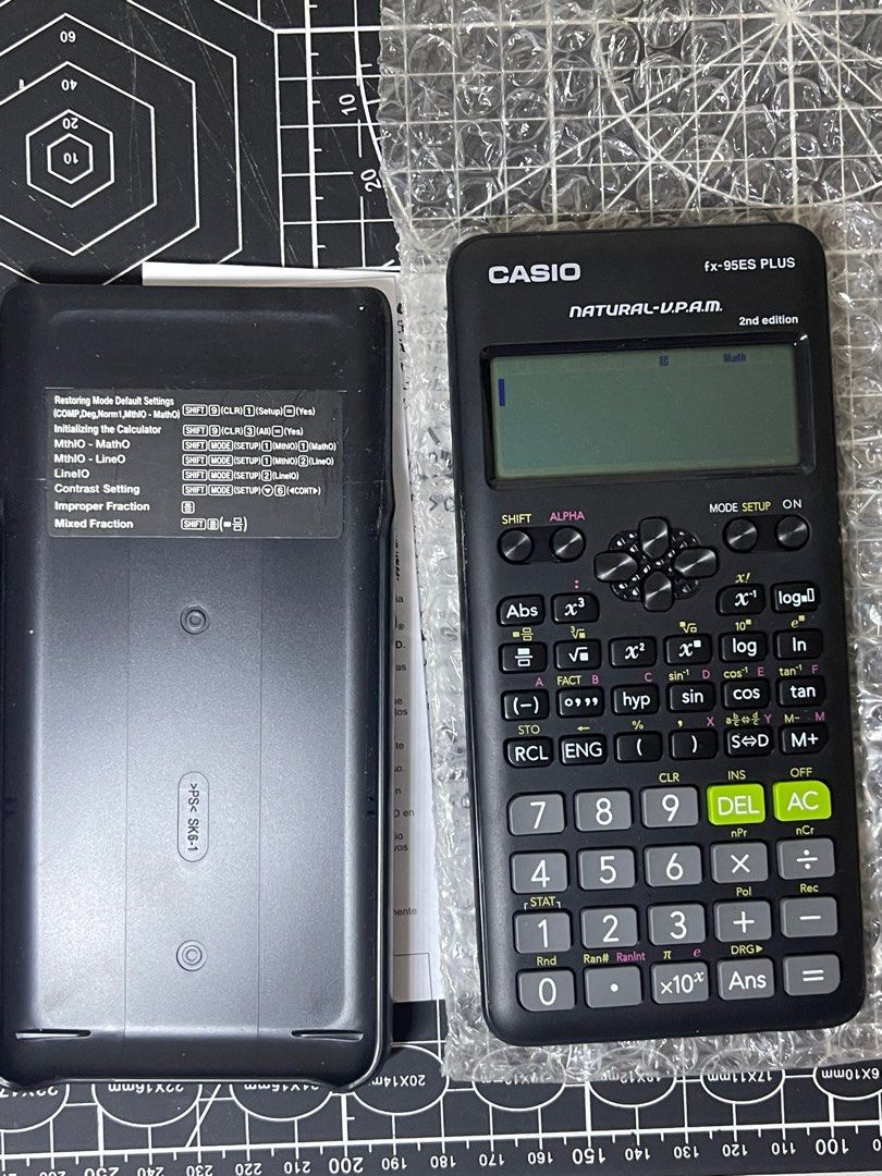 CASIO FX-95ES PLUS 2nd Edition, Computers & Tech, Office & Business ...