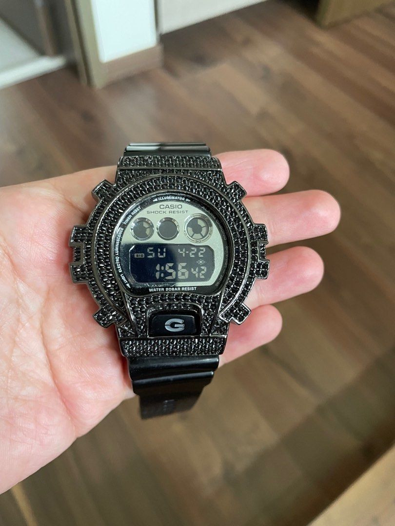 G shock crystal bezel outlet