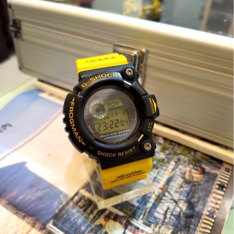 CASIO G-SHOCK FROGMAN I.C.E.R.C. GW-200 鯨豚聯名, 名牌精品, 精品