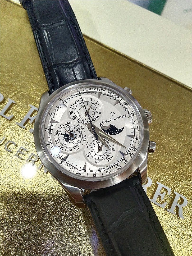 CF Bucherer perpetual calendar chronograph Luxury Watches on Carousell