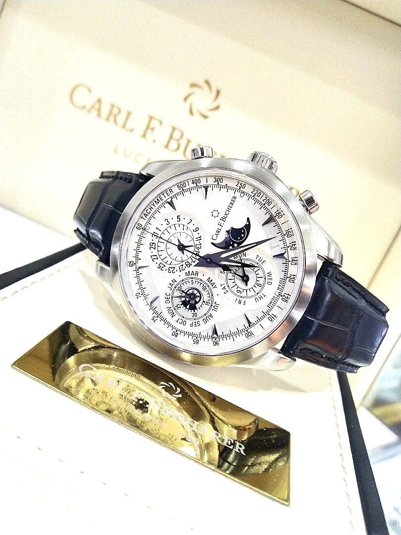 CF Bucherer perpetual calendar chronograph Luxury Watches on Carousell