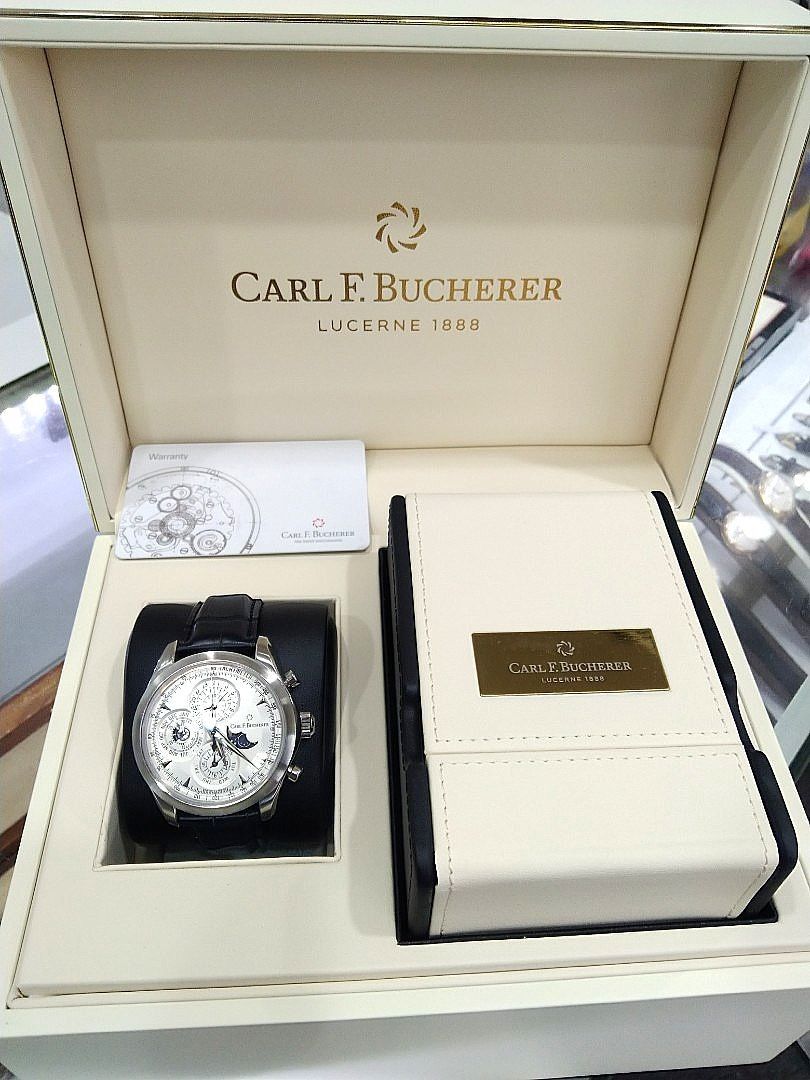 CF Bucherer perpetual calendar chronograph Luxury Watches on Carousell