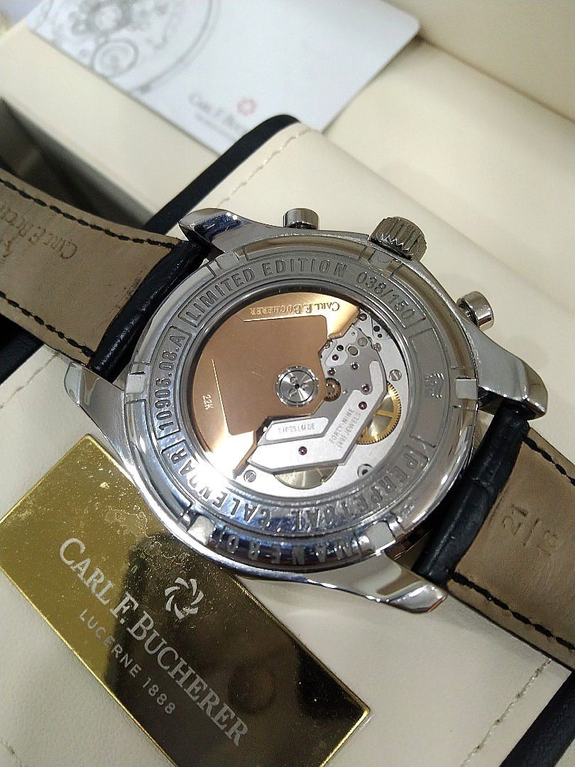 CF Bucherer perpetual calendar chronograph Luxury Watches on Carousell