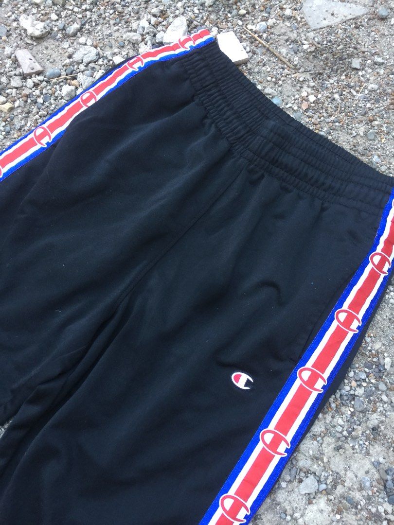 Champion reverse weave hot sale vintage taped track pant