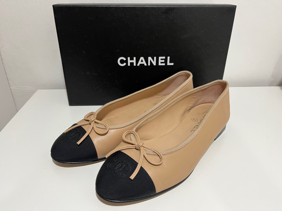 Chanel Ballerinas, Luxury, Sneakers & Footwear on Carousell