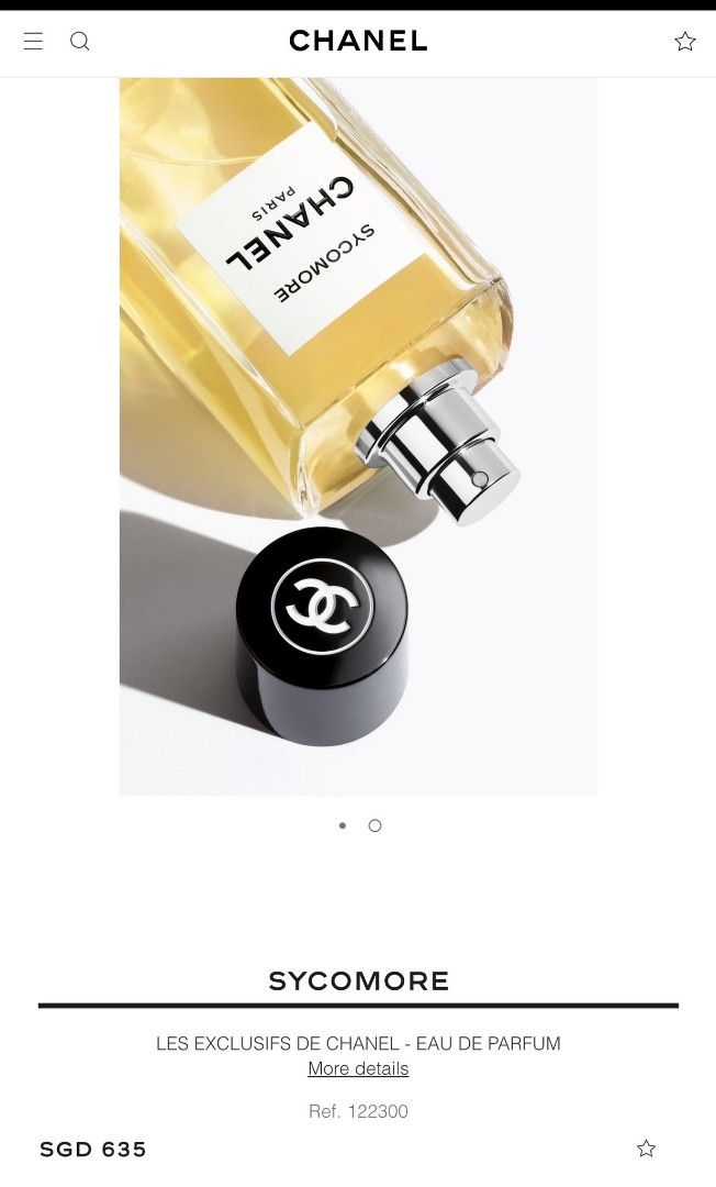 Chanel Sycomore 200ML, Beauty & Personal Care, Fragrance & Deodorants on  Carousell