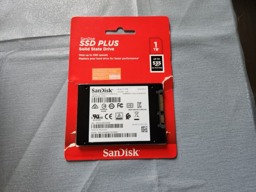 CHEAP SanDisk 1TB SSD Plus Solid State Drive