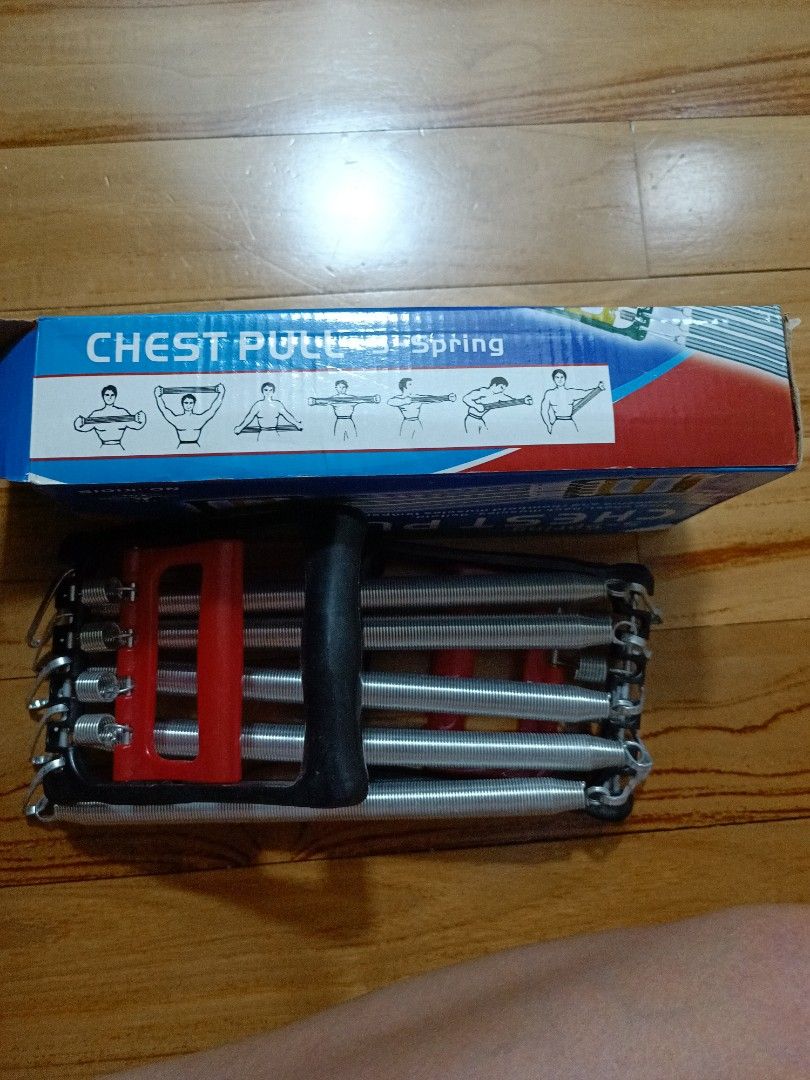 Chest Pull 5 Spring, Sports Equipment, Exercise & Fitness, Toning ...
