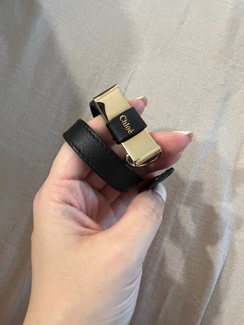 Chloe leather bracelet outlet