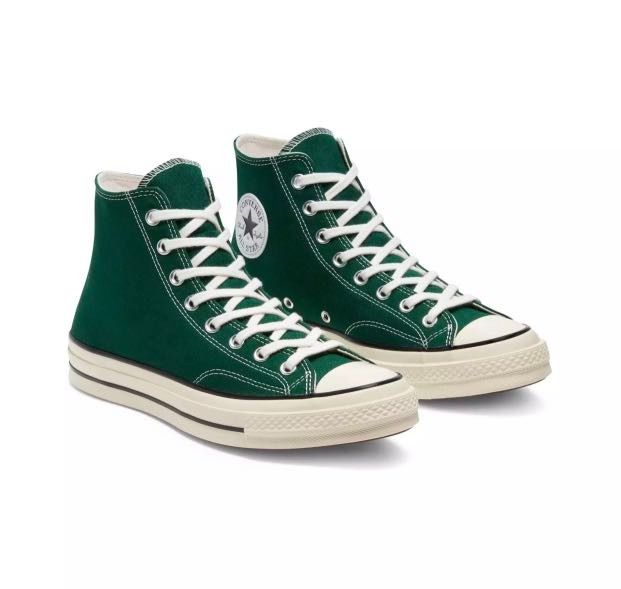 Converse Chuck 70 High Sneakers in Clover Green (Forest Green) [Authetic],  Men's Fashion, Footwear, Sneakers on Carousell