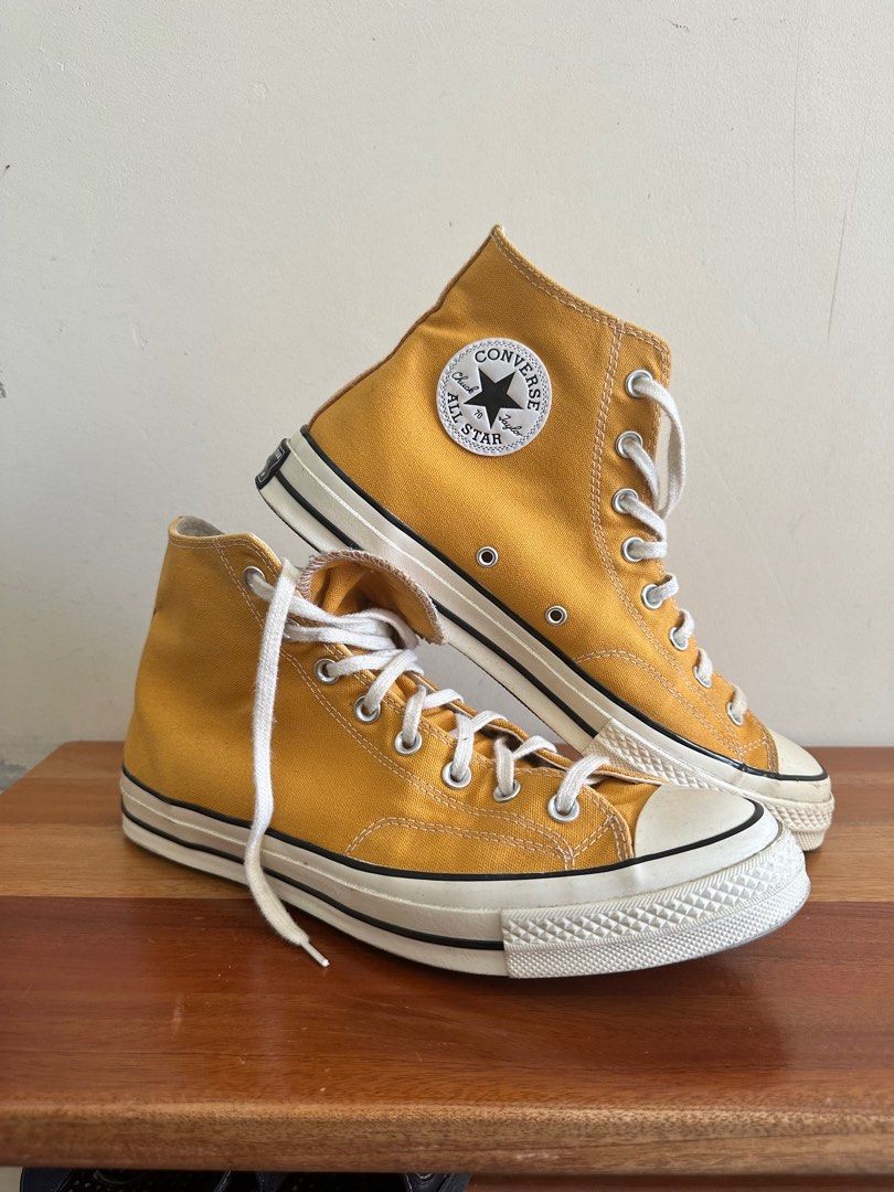 Chuck taylor cheap 70s yellow