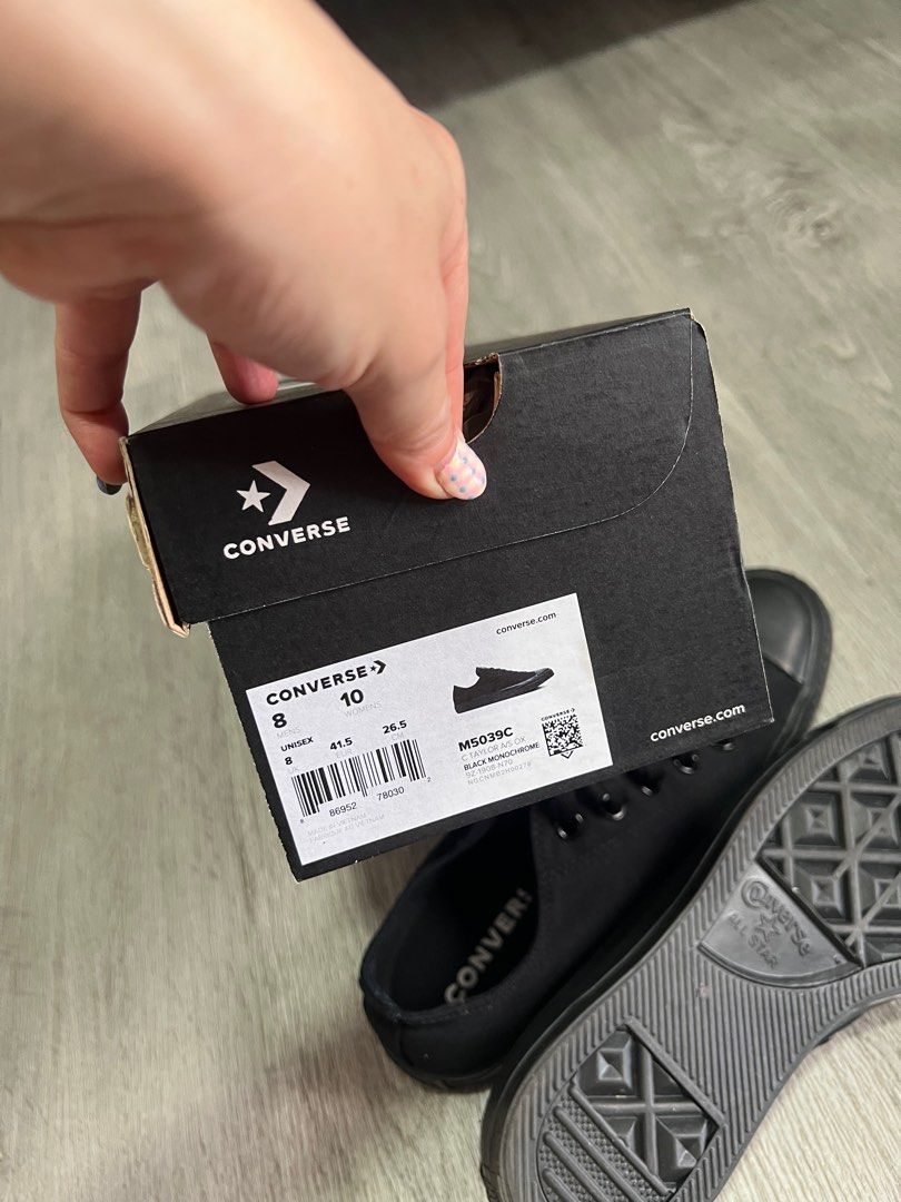 All star black mono sale