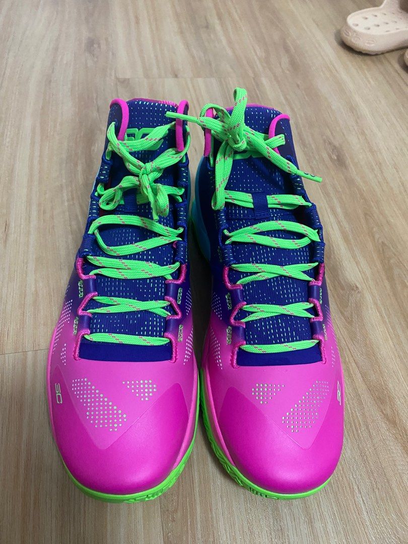 Rare CURRY 2 Charged northern lights basketball shoes Men s