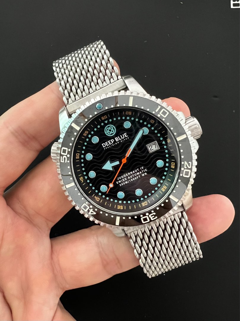 Deep Blue Juggernaut IV Swiss Automatic Diver