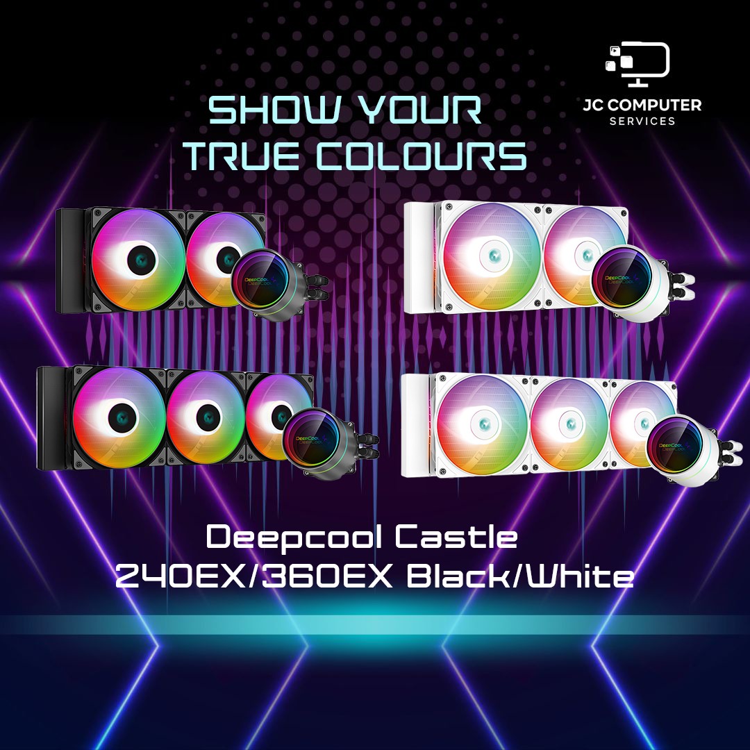 Deepcool Castle 240EX/360EX AIO ARGB, Computers & Tech, Parts