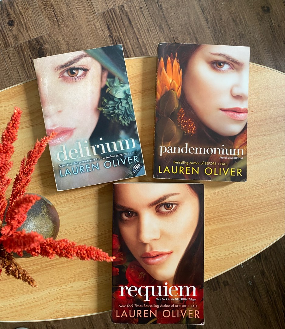 Delirium Trilogy by Lauren Oliver, Hobbies & Toys, Books & Magazines