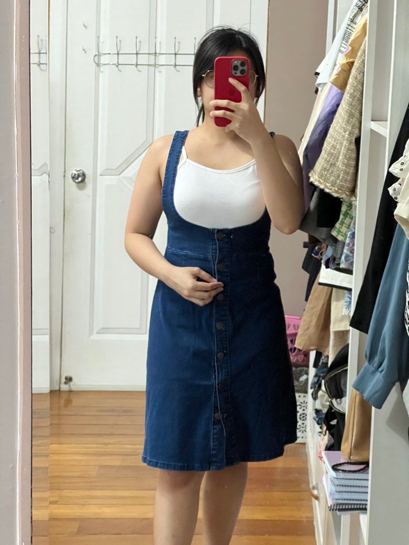 Maong sales jumper dress