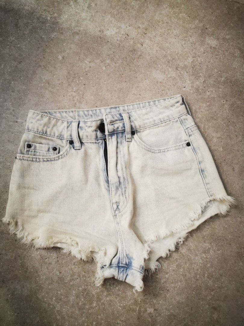 Denim Shorts jeans hot pants xs size 24 size