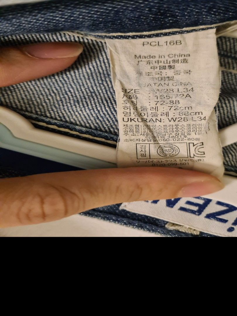 W28 l34 size sales