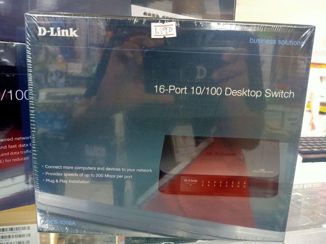 D-link 16/24 Port Gigabit Unmanaged Ethernet Switch, Computers & Tech ...