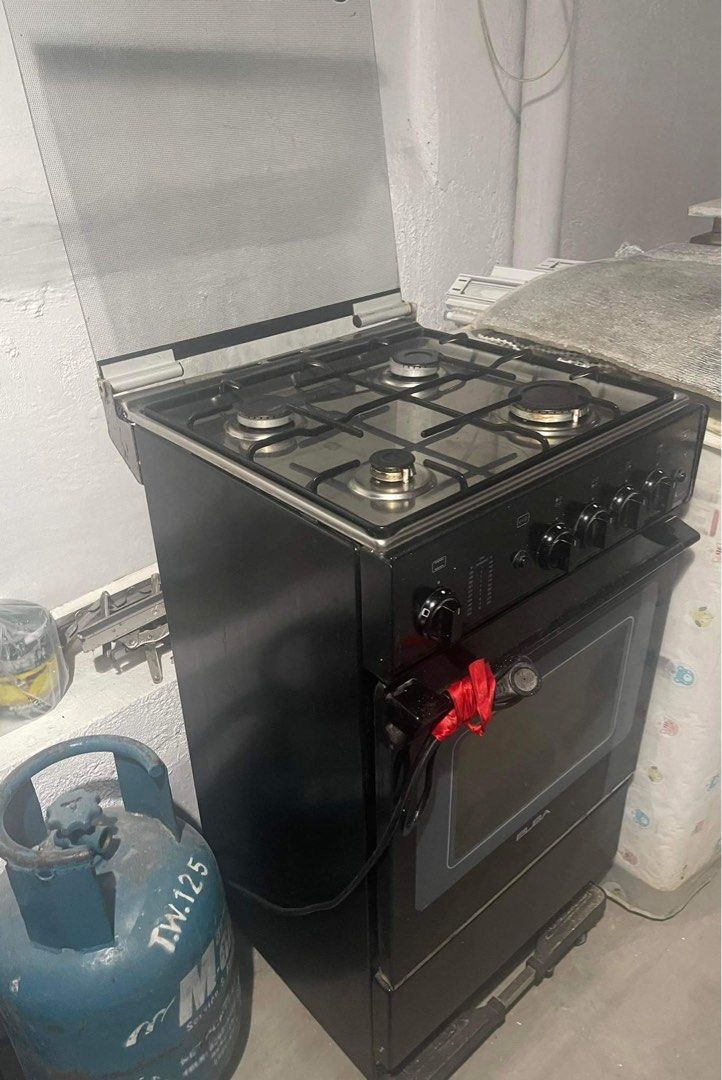 Elba Gas Range Oven 4 Burner, TV & Home Appliances, Kitchen Appliances