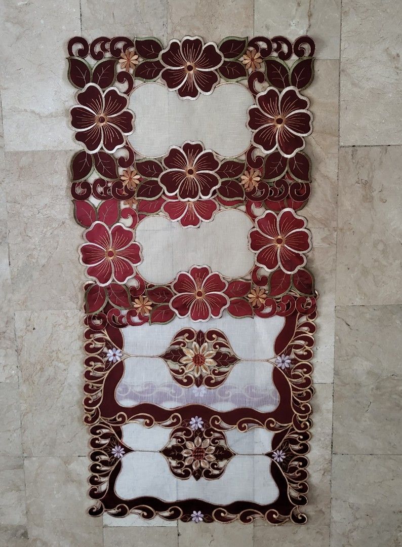 Embroidered Native Designed Placemats (Set of 8) (Category: Table Linen & Textiles) located in Dinalupihan. Submitted by curatedbycl (Listing ID 1228082939, Image 1). Description: .