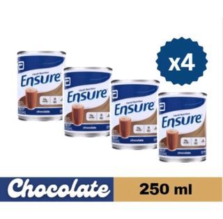 Ensure Ready to Drink Chocolate 250ml bundle of 4