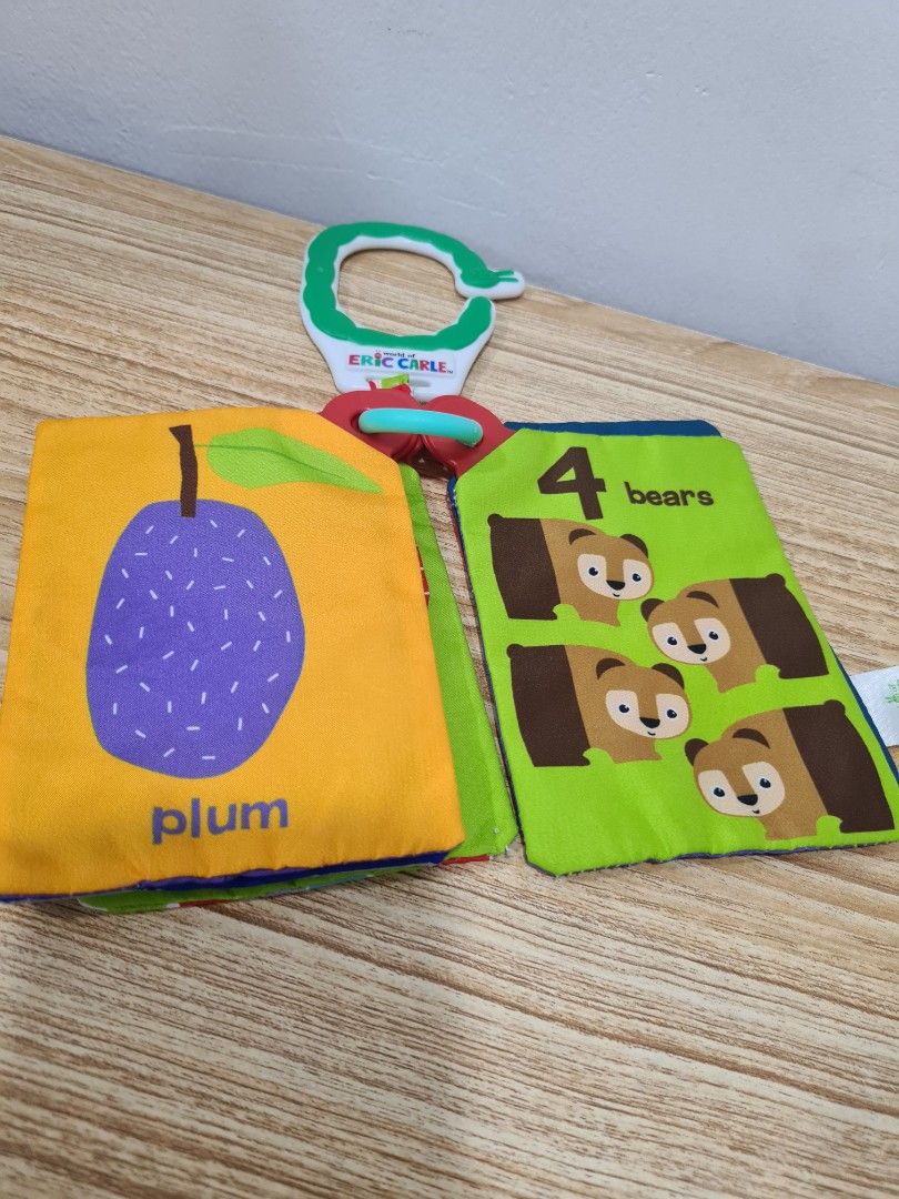 Eric Baby Cloth Book, Babies & Kids, Infant Playtime on Carousell