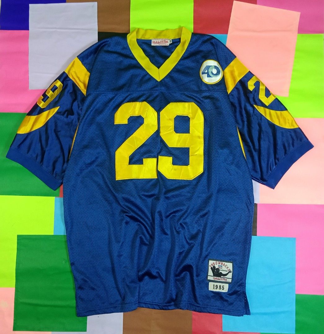 Eric Dickerson Los Angeles Rams Mitchell Ness 1984 Throwback