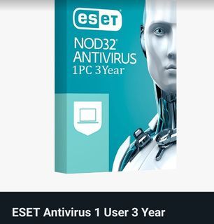 Eset antivirus 1 user 1 year