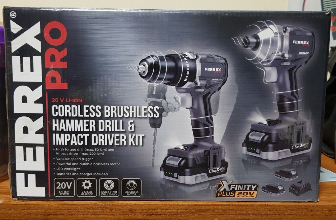 Ferrex 20v shop impact driver